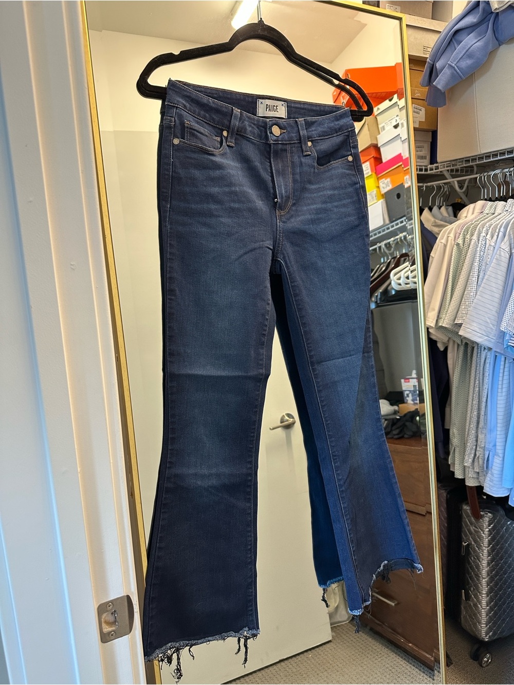 LIKE NEW Paige Flare 26” Jeans